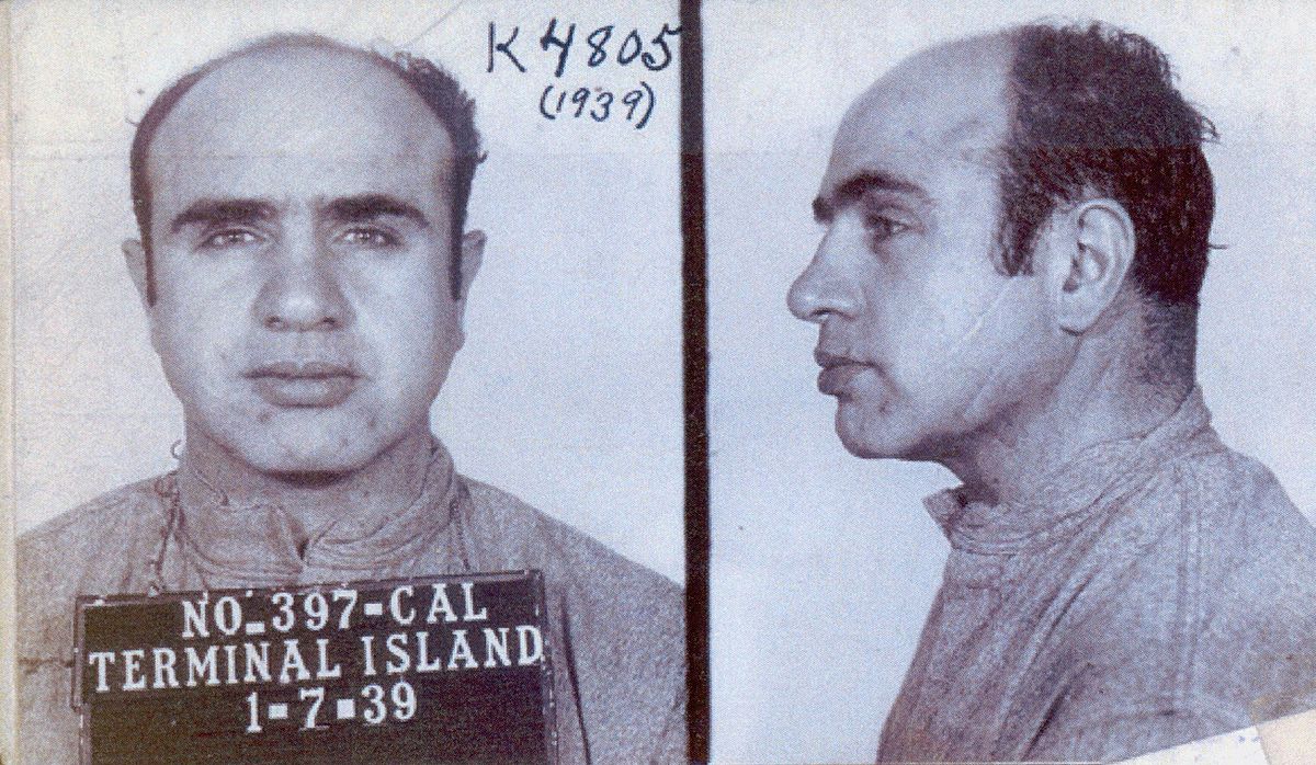 芝加哥大佬Al Capone。/Wikimedia