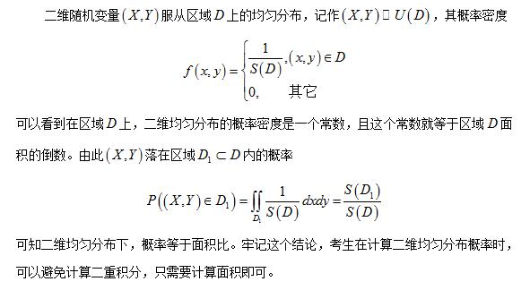 2018考研数学易混考点解读：均匀分布&二维正态分布