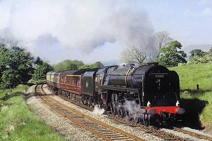 坐英国的蒸汽火车，切身体验英国的复古范儿
