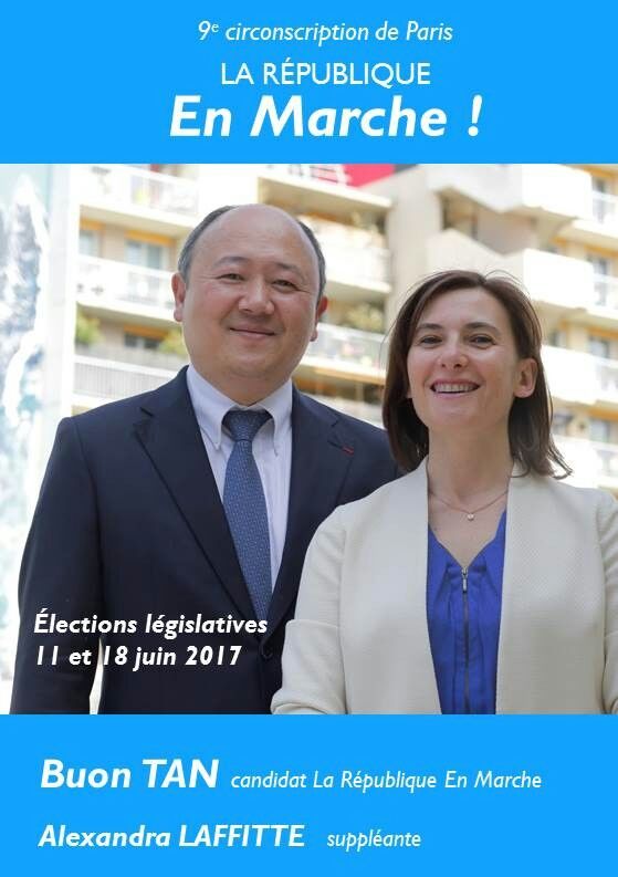 陈文雄当选法国本土首位华裔国民议会议员