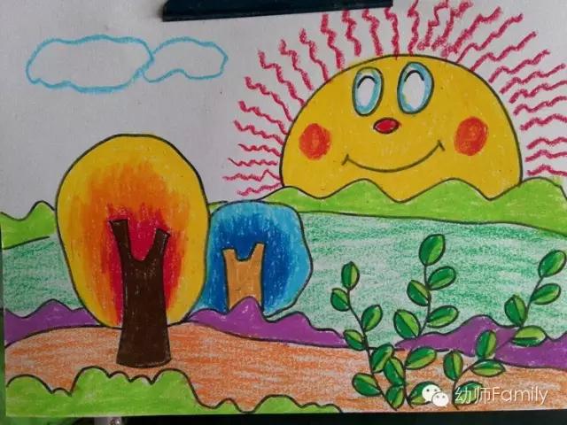 幼儿园简笔绘画展览