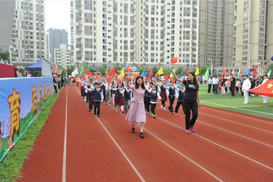 盼望着，盼望着 合肥经开区中小学五运会今天终于开幕！