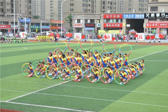 盼望着，盼望着 合肥经开区中小学五运会今天终于开幕！
