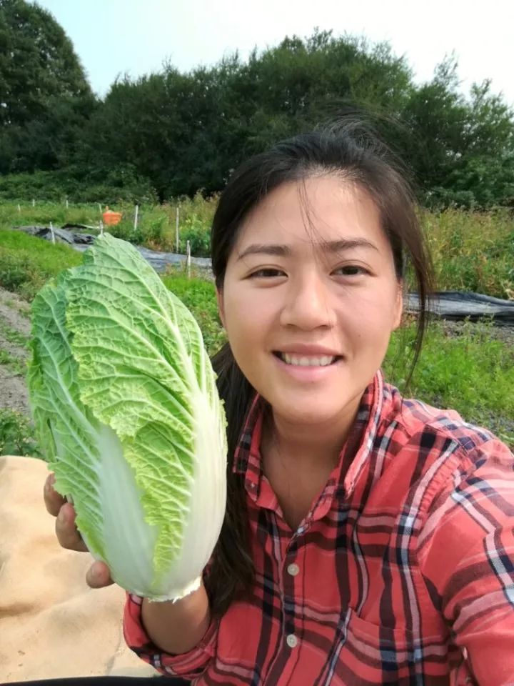 华裔女硕士开农场种蔬菜