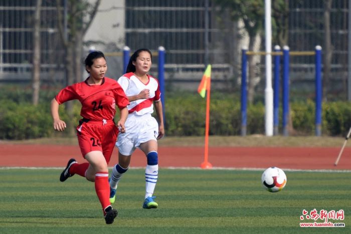 2017年安徽省高中校园足球联赛六安开赛