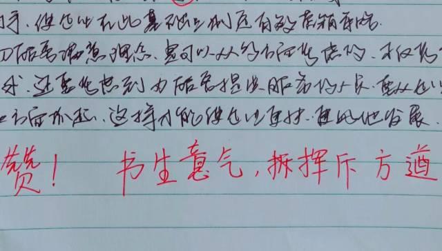 商丘一高校美女老师的作业评语亮了……