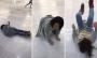 日本一名女高中生滑冰场花式摔跤视频网络走红