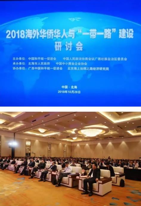 郎云燕参加2018海外华侨华人与一带一路建设研讨会