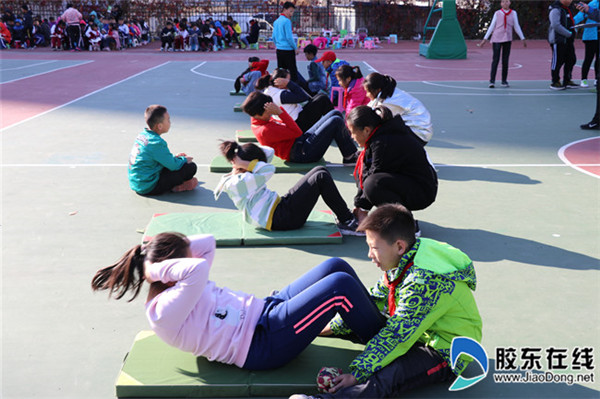 宁海街道中心小学举行体质健康达标运动会