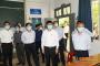 肇庆市领导一行来广东工商职业技术大学观摩学生返校准备工作