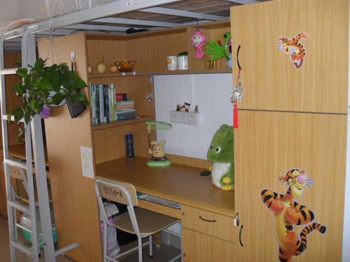 广州番禺职业技术学院宿舍条件怎么样—宿舍图片内景