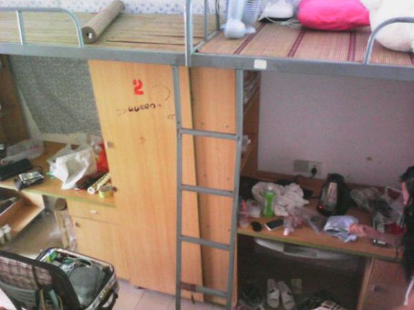 湖南财经工业职业技术学院宿舍条件怎么样—宿舍图片内景
