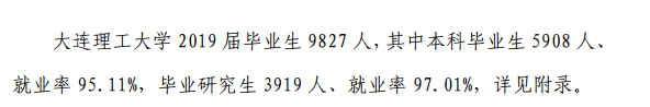 大连理工大学就业率及就业情况怎么样？就业率高的专业有哪些2020？就业率最好的专业