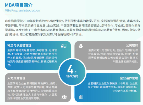 2023北京物资学院MBA学费一年多少钱？