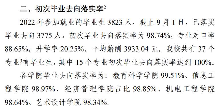 中山职业技术学院就业质量如何前景好吗