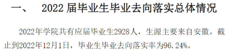 安徽电子信息职业技术学院就业质量如何前景好吗