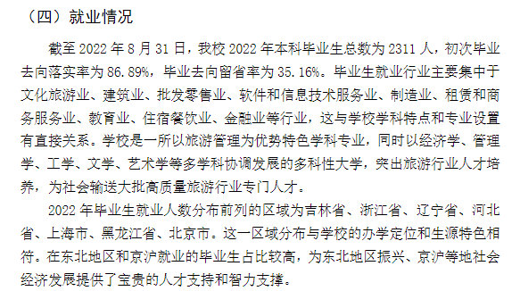 长春大学旅游学院就业质量如何前景好吗 长春大学旅游学院就业质量如何前景好吗