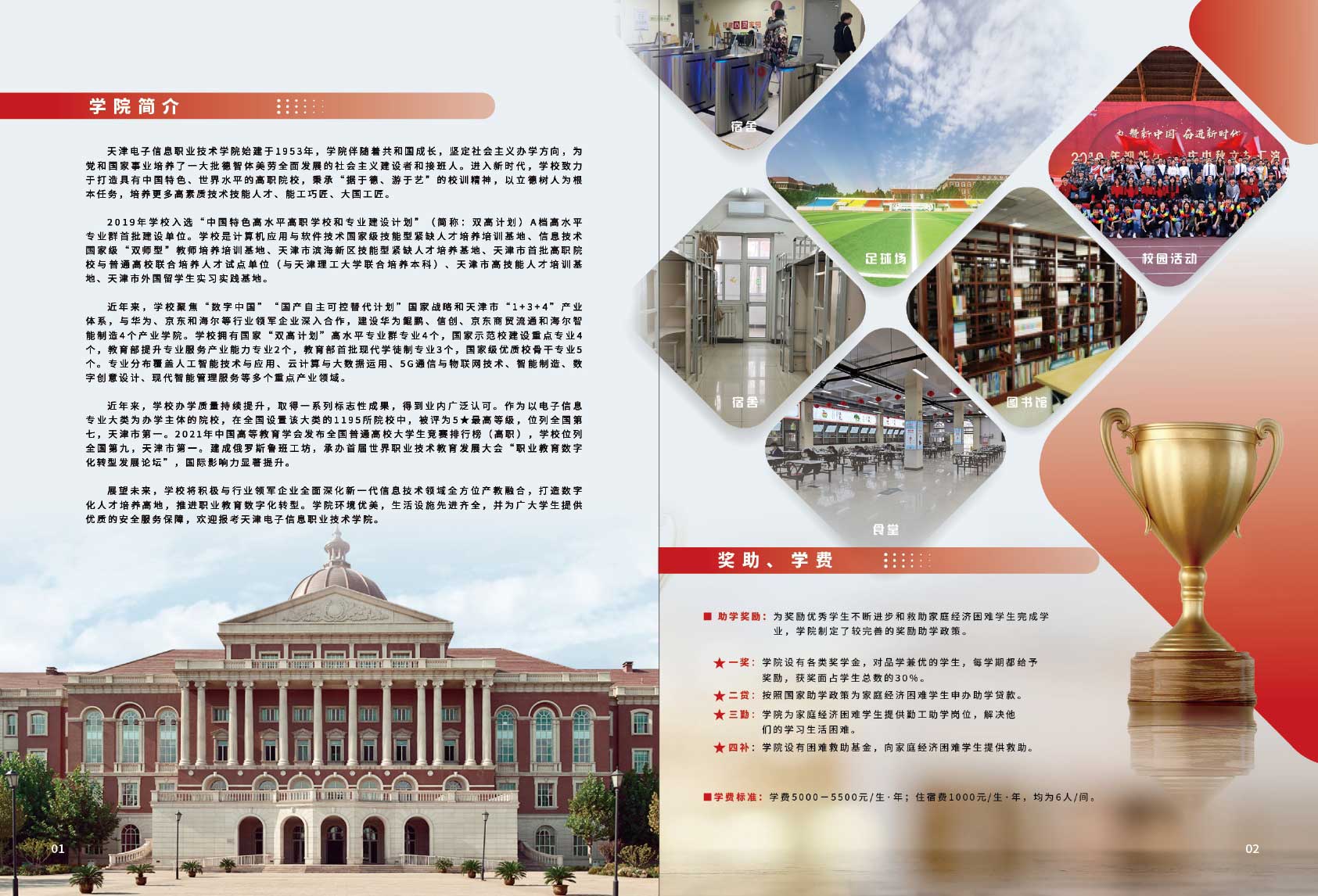 2023年天津电子信息职业技术学院春季高考招生简章