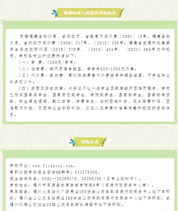 2024年福建艺术职业学院高职分类考试招生简章