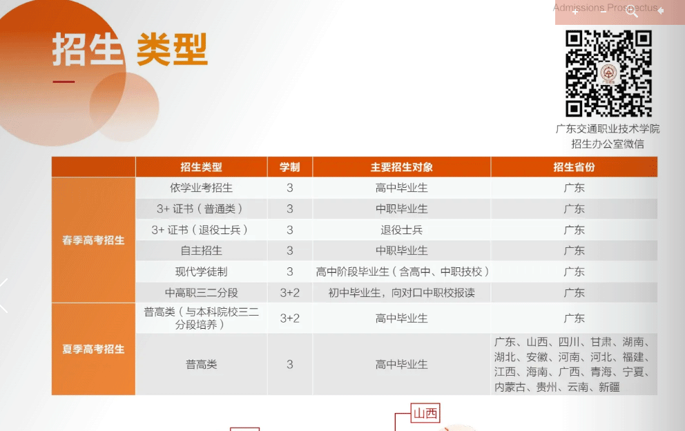 2024年广东交通职业技术学院春季高考招生简章